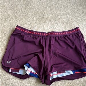 Under Armour Women's Purple Shorts